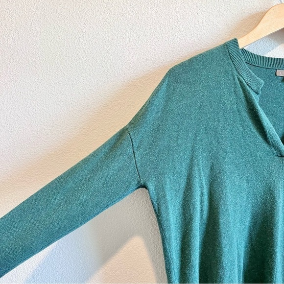 Lilla P Teal V-Neck Sweater - Picture 4 of 10